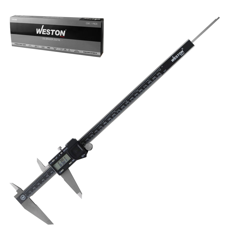 CALIBRADOR DIGITAL ACERO INOX. A PRUEBA