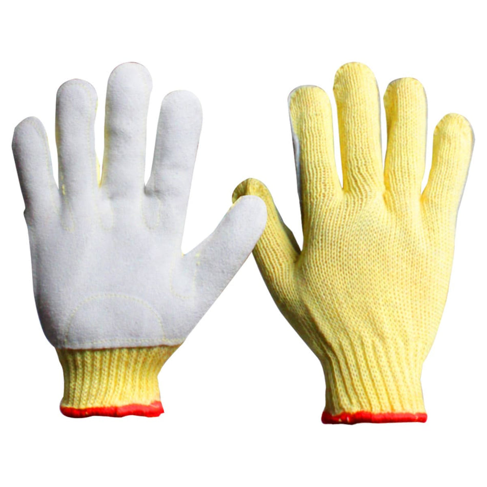 GUANTE KEVLAR 60 GR C/PALMA DE CARNAZA (