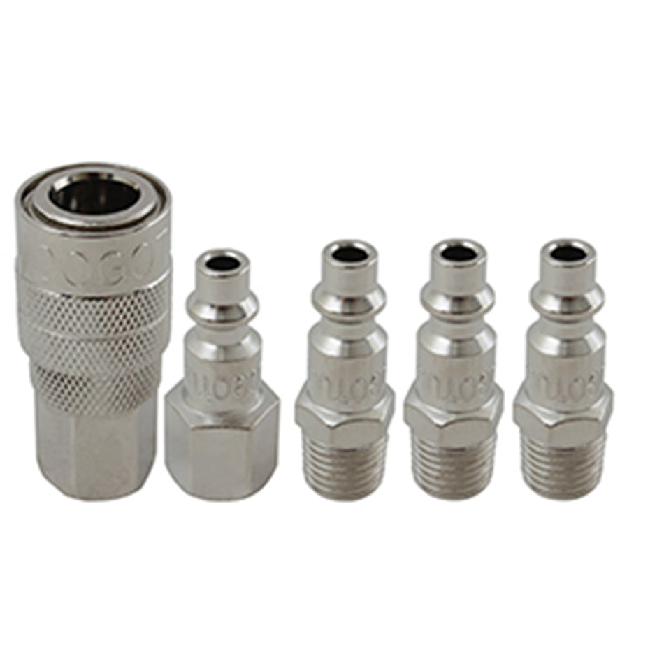 JGO DE CONEXIÓN ACERO 1/4 NPT 5PZS DOGOTULS NF2000