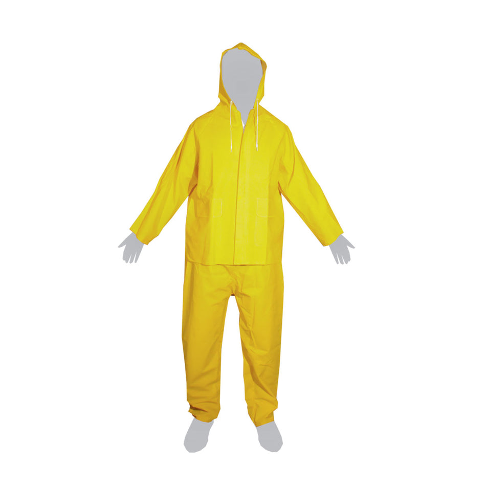 TRAJE IMPERMEABLE 2 PIEZAS PVC/POLIESTER