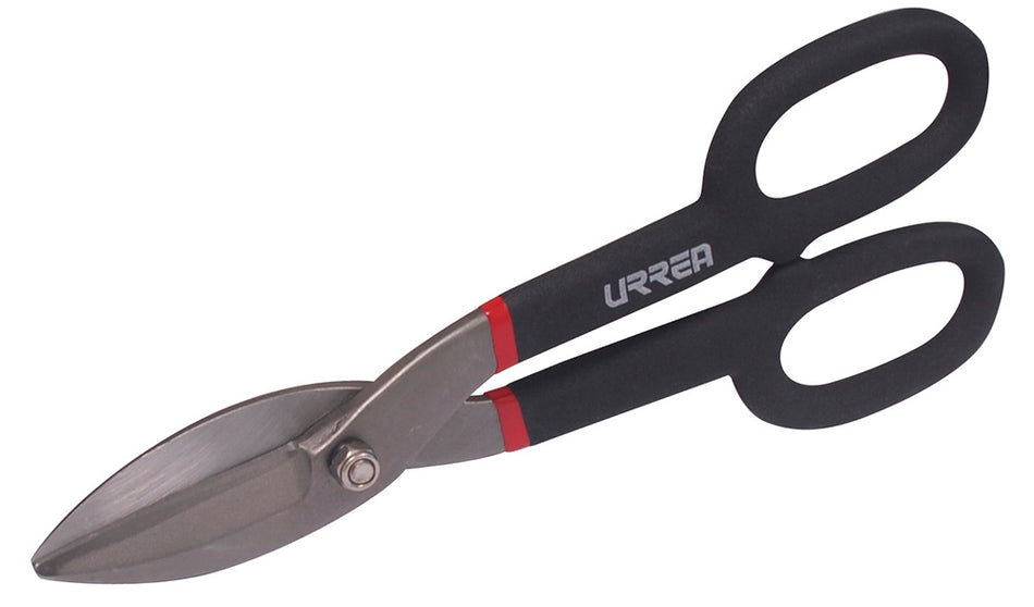 Tijera para hojalatero con mango rubber grip 12" Urrea 322G