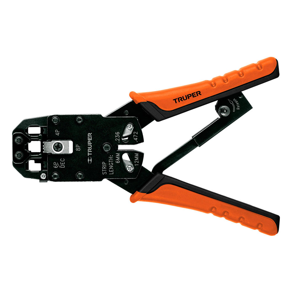 Pinza ponchadora, 3 módulos