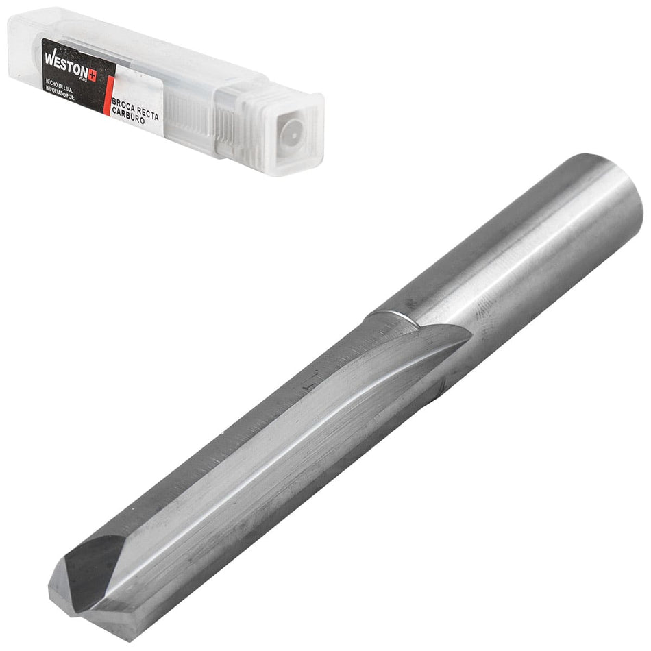 BROCA FLAUTA RECTA CARBURO 10MM ZANCO RE