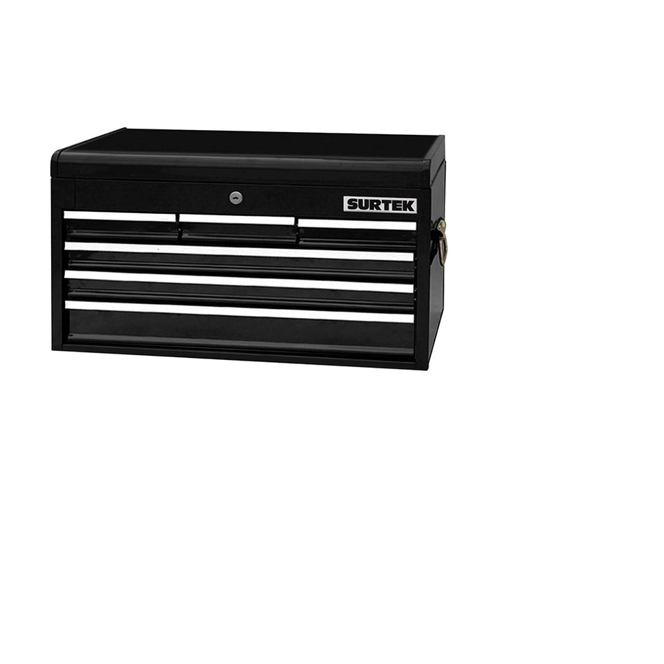 Gabinete superior color negro 6 gavetas 26" Surtek 125115