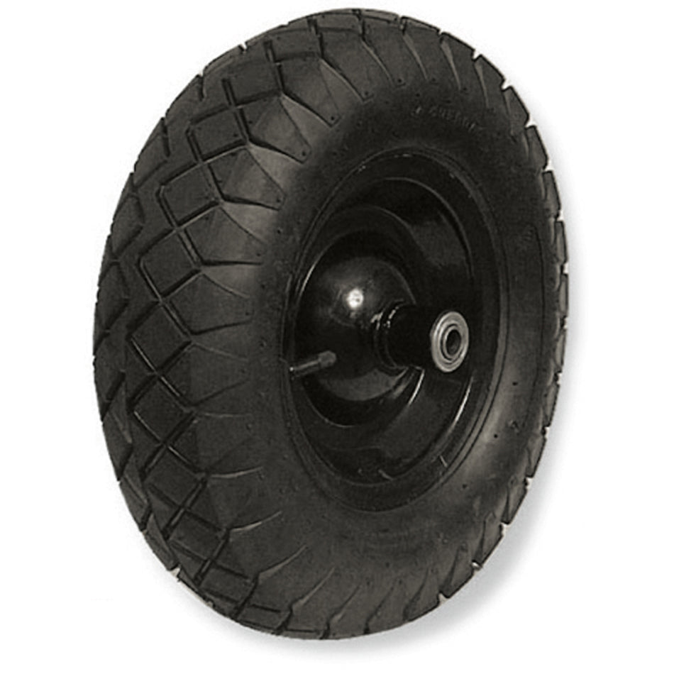 Llanta imponchable de poliuretano de 16" con rin para carretilla Surtek CATLX