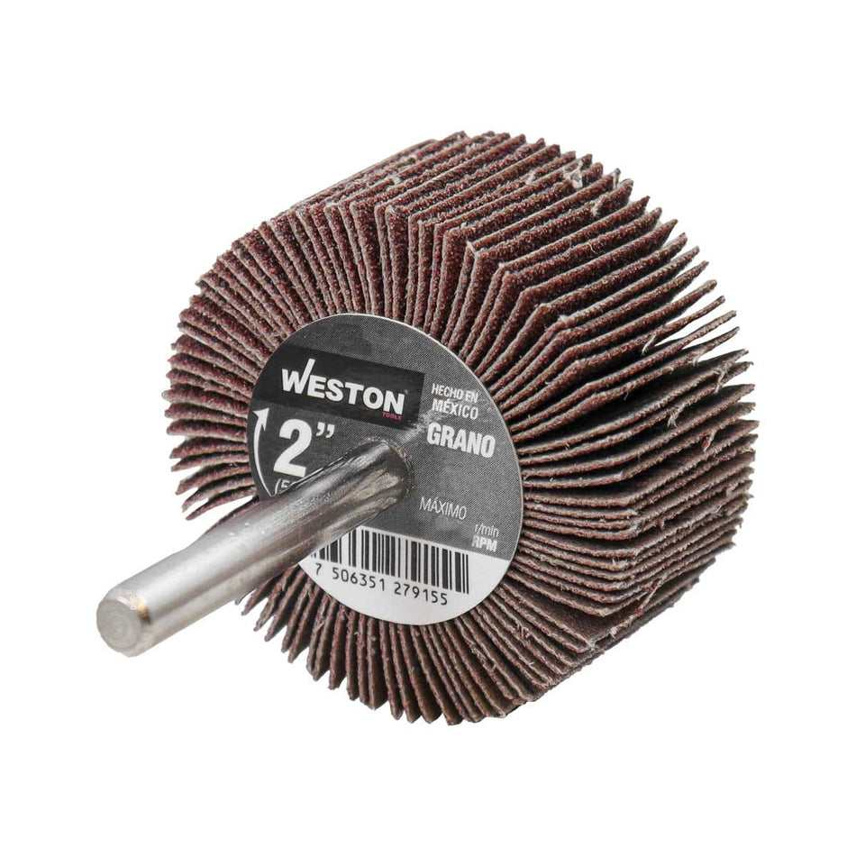 RUEDA FLAP C/VASTAGO A240 2 X 1 X 1/4 (P