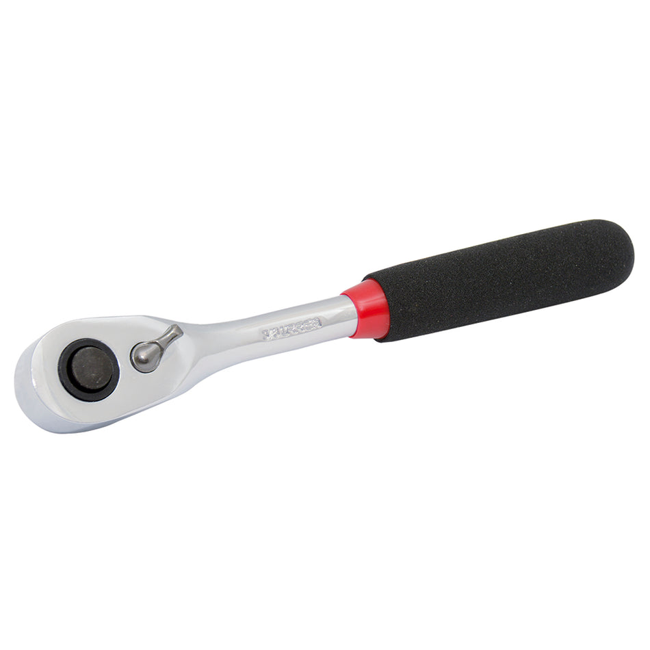 Matraca reversible con mango rubber grip, quick release, para dado cuadro de 3/8" Urrea 5249H