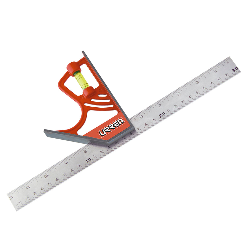 Escuadra combinación magnética con mango de zamac 12" Urrea 800212