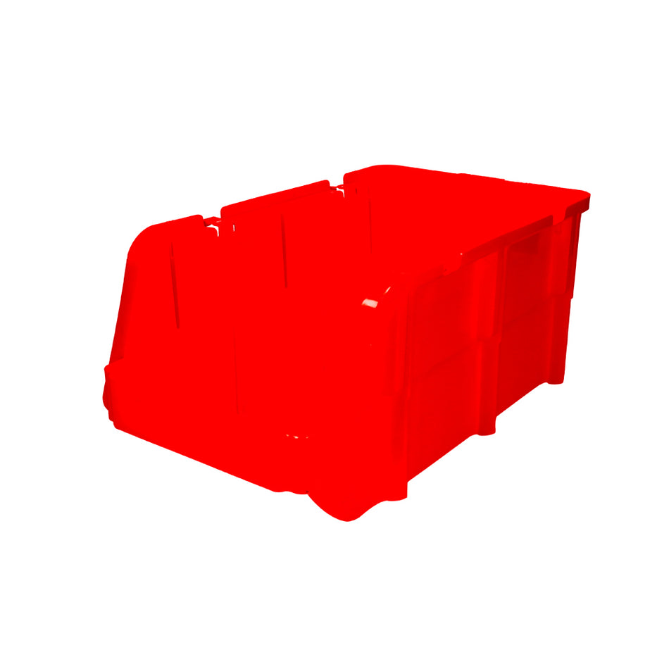 Gaveta plástica pico de pato color rojo 14" x 8" x 7" Surtek GAVR3
