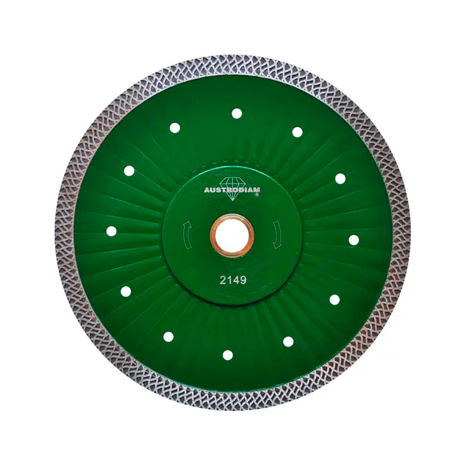 Disco Turbo de diamante con cuerpo ondul