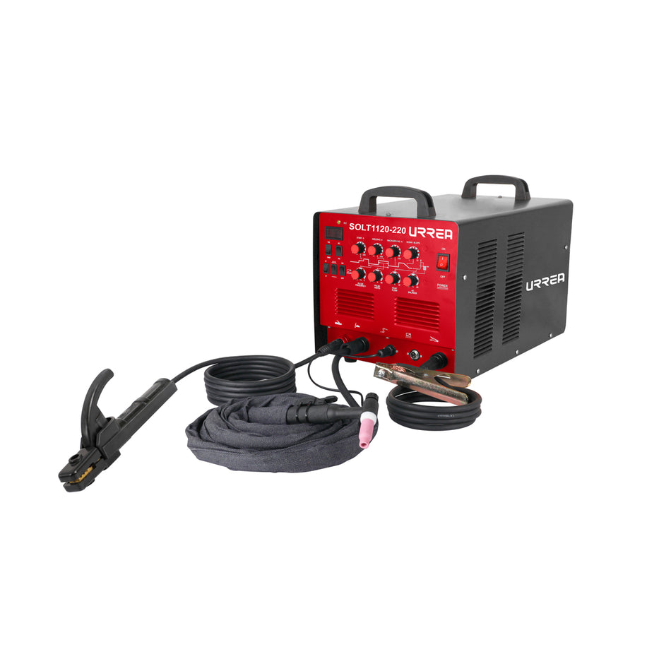 Soldadora inverter TIG de 1 fase, 220 V Urrea SOLT1120-220