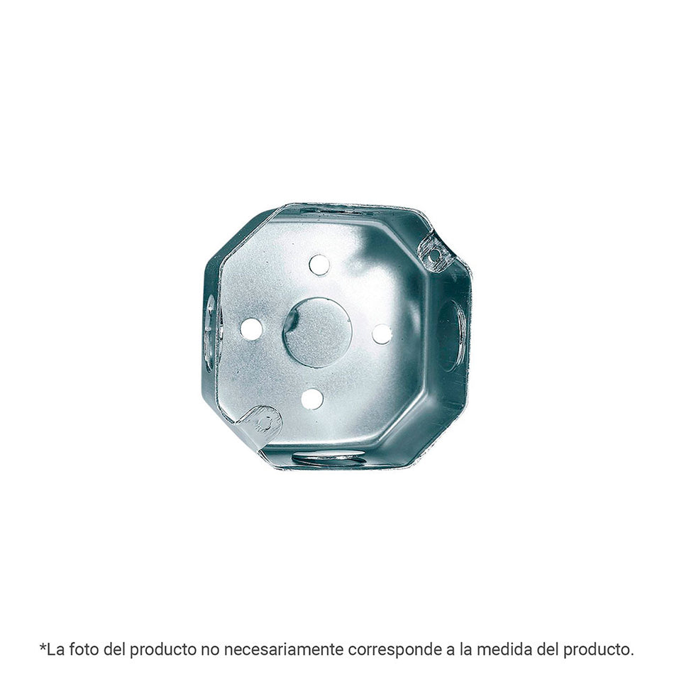 Caja octagonal 3' x 3' reforzada, VOLTEC
