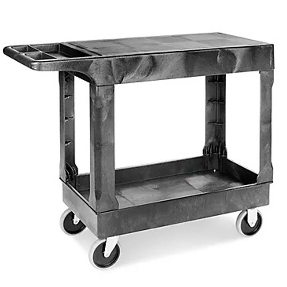 CARRITO UTILITARIO 38" X 17" X 33" NEGRO