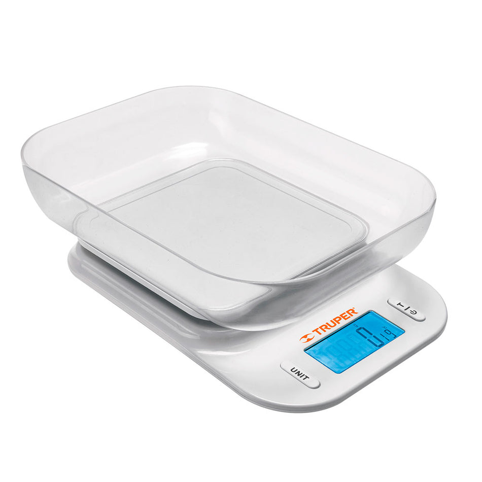 Báscula digital con tazón para cocina, 5