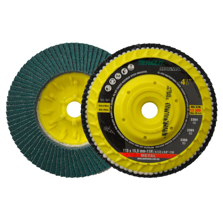 Disco laminado, especificación MAGMA-80,