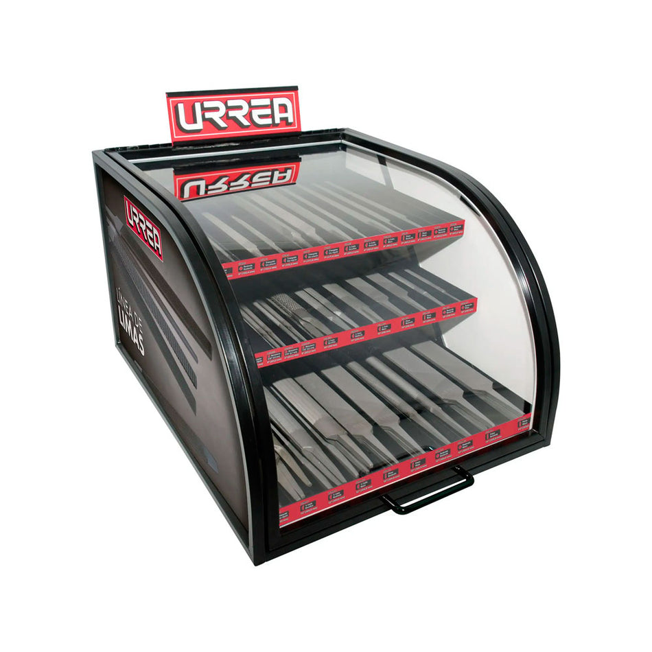 Despachador con limas, 217 piezas Urrea EXLIMAUC