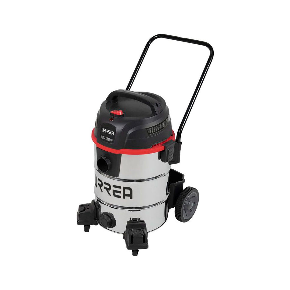 Aspiradora de acero inoxidable 16 galones, 6.5 HP Urrea AS816
