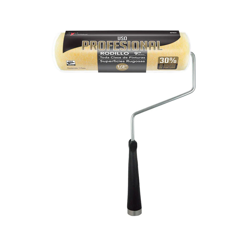 RODILLO 9" PROFESIONAL ALTA DENSIDAD 1/2