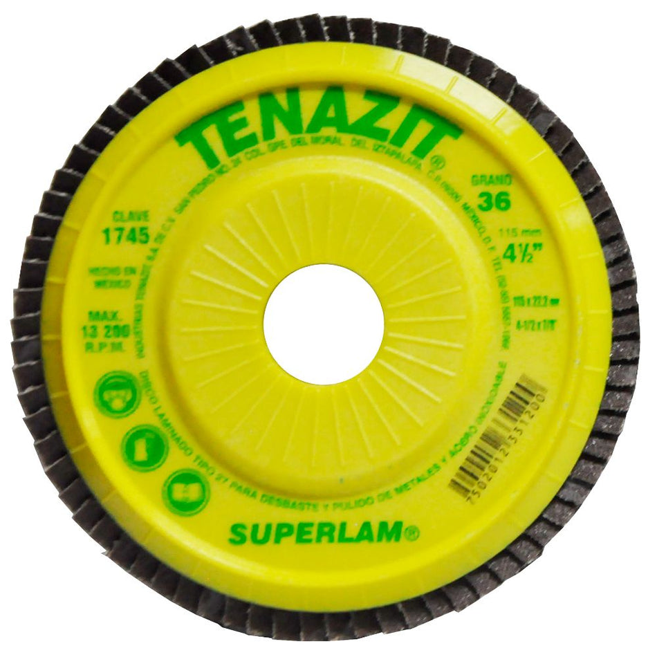 Disco laminado, especificación SUPERLAM