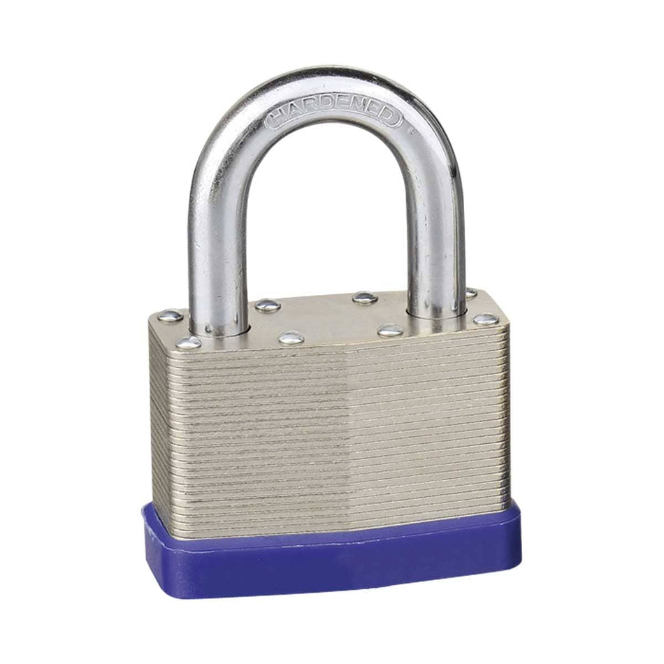 CANDADO DE ACERO CUERPO LAMINADO 30MM C/