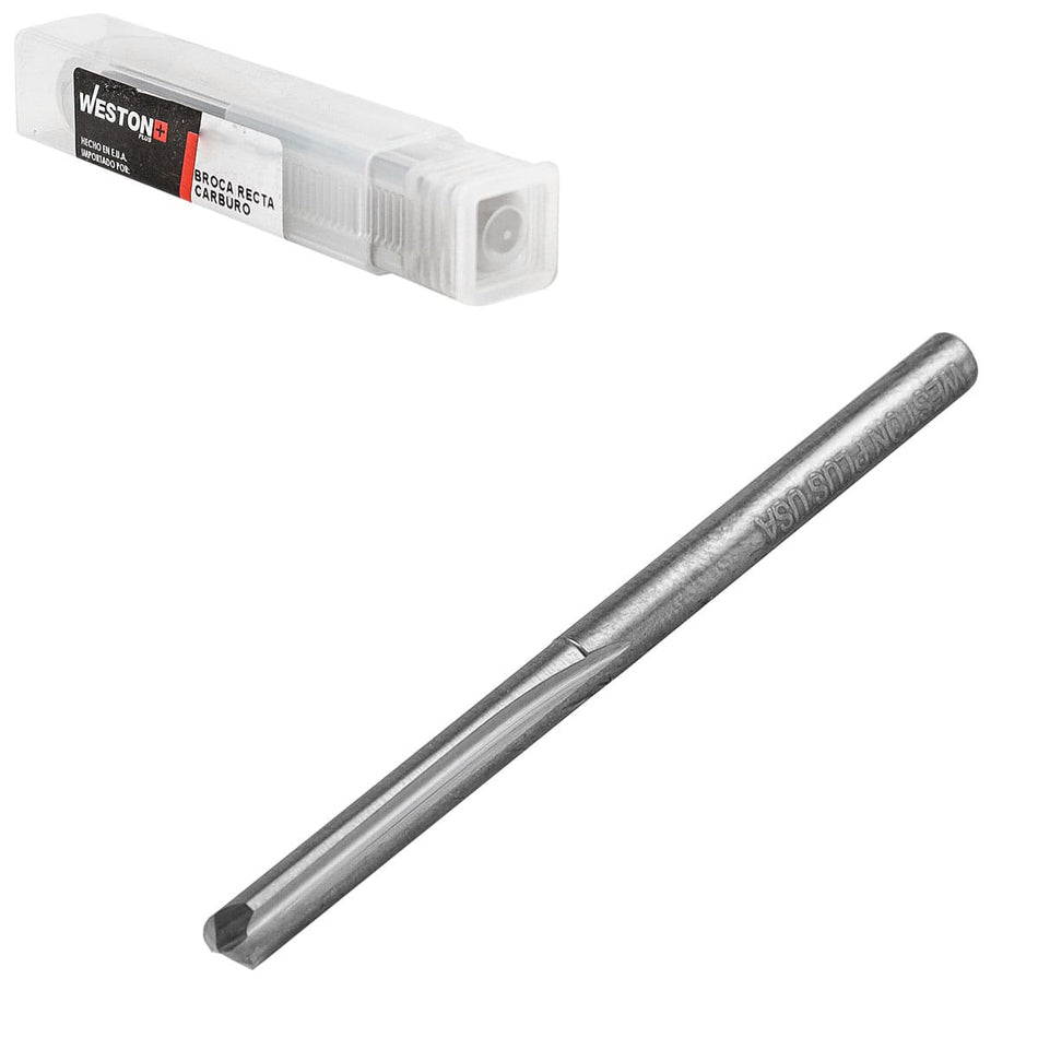 BROCA FLAUTA RECTA CARBURO 6.0MM ZANCO R