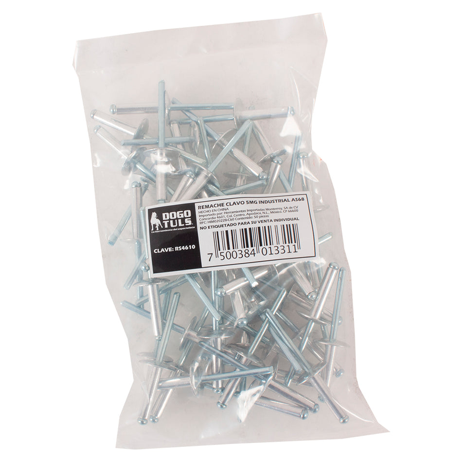 REMACHE CLAVO 5MG AS610LF 3/16" X 5/8" DOGOTULS RS4610