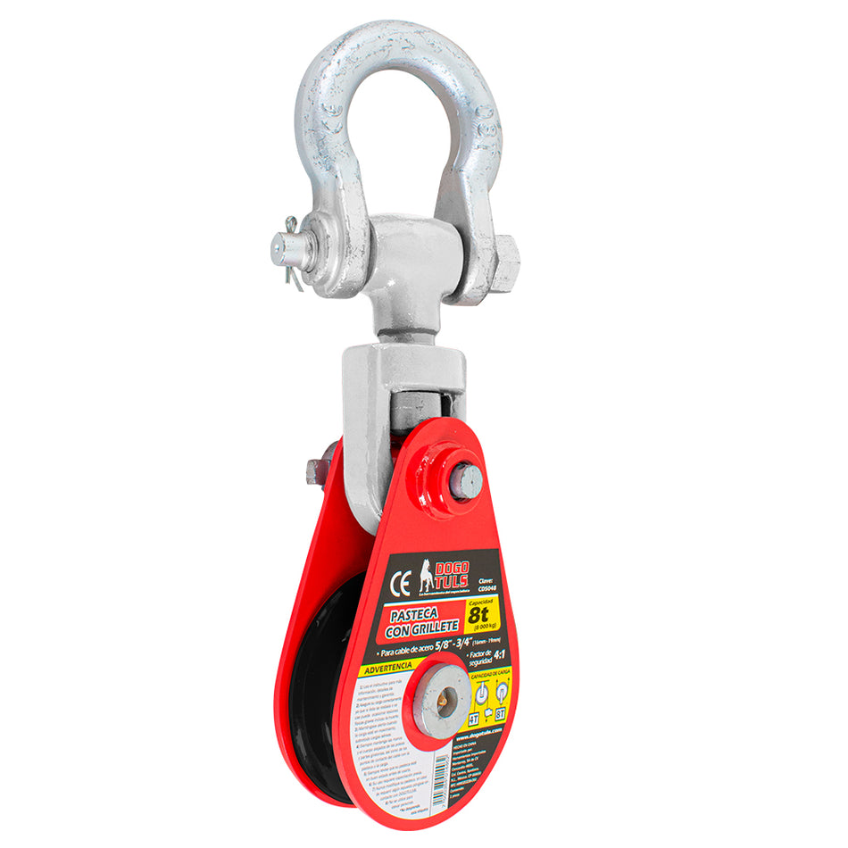 PASTECA 8T GRILLETE CABLE ACERO DE 3/4" DOGOTULS CD5048