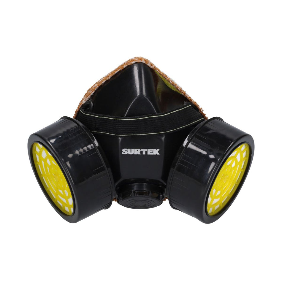 Mascarilla respirador media cara 2 filtros Surtek RESM2