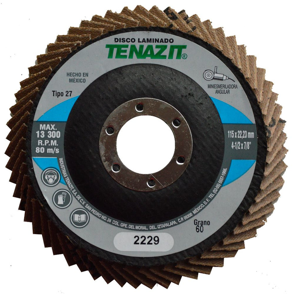 Disco laminado, especificación Z - 60 FL