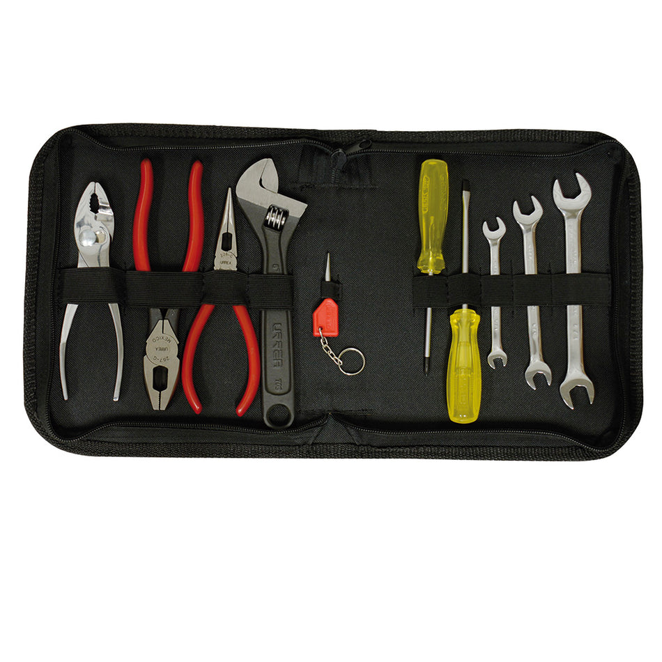 Juego combinado de herramientas 10 piezas, con portafolio Urrea 7A