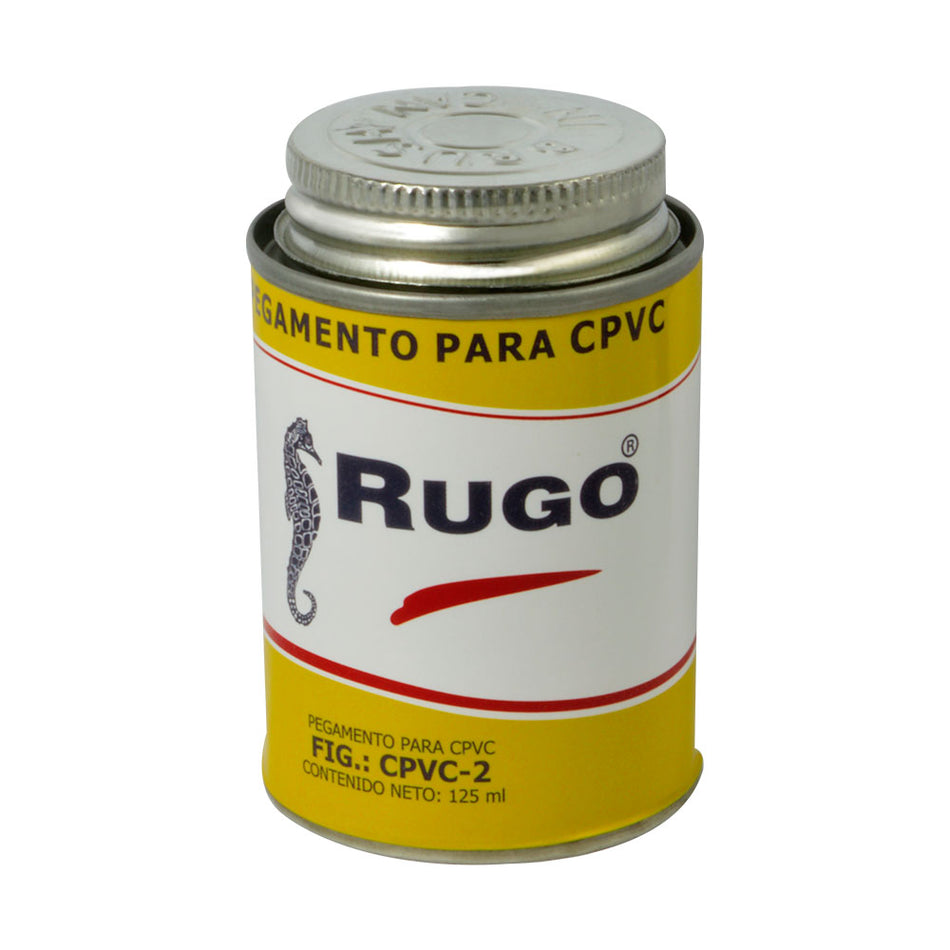 PEGAMENTO P/CPVC 125 ML C/APLICADOR, RUG