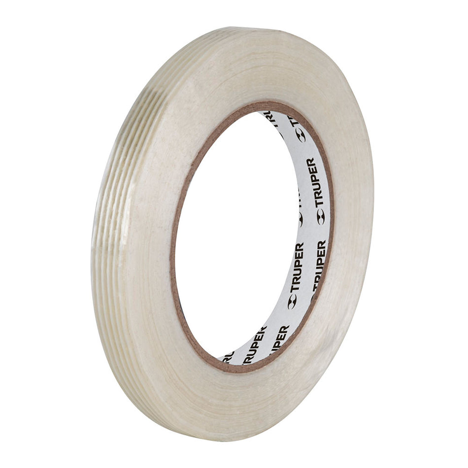 Cinta flejadora con filamentos 12mm x 50