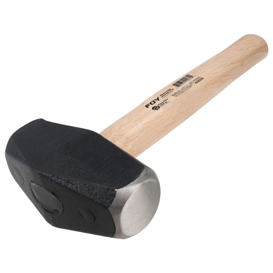 Marro tipo nevada con mango corto de madera de 12", 3 lb Foy MARN3