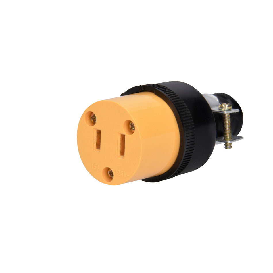 Contacto reforzado polarizado, color amarillo Surtek COR01