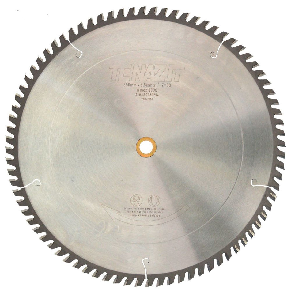 Sierra de 350 x 25.4 mm (14" x 0.080" x