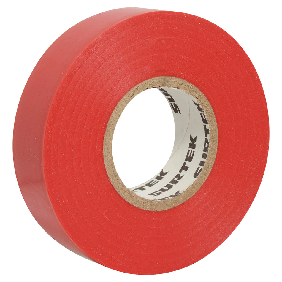 Cinta roja para aislar 19 mm x 9 m Surtek 138009