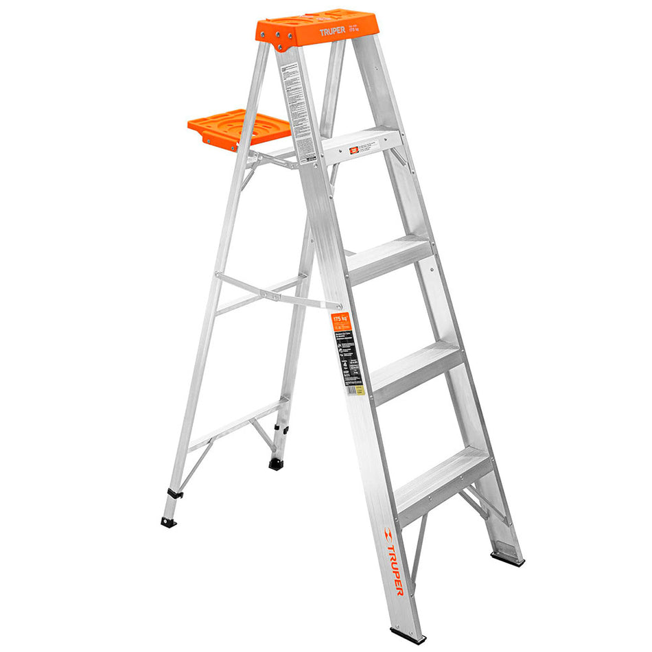 Escalera de tijera tipo ll 4 peldaños y