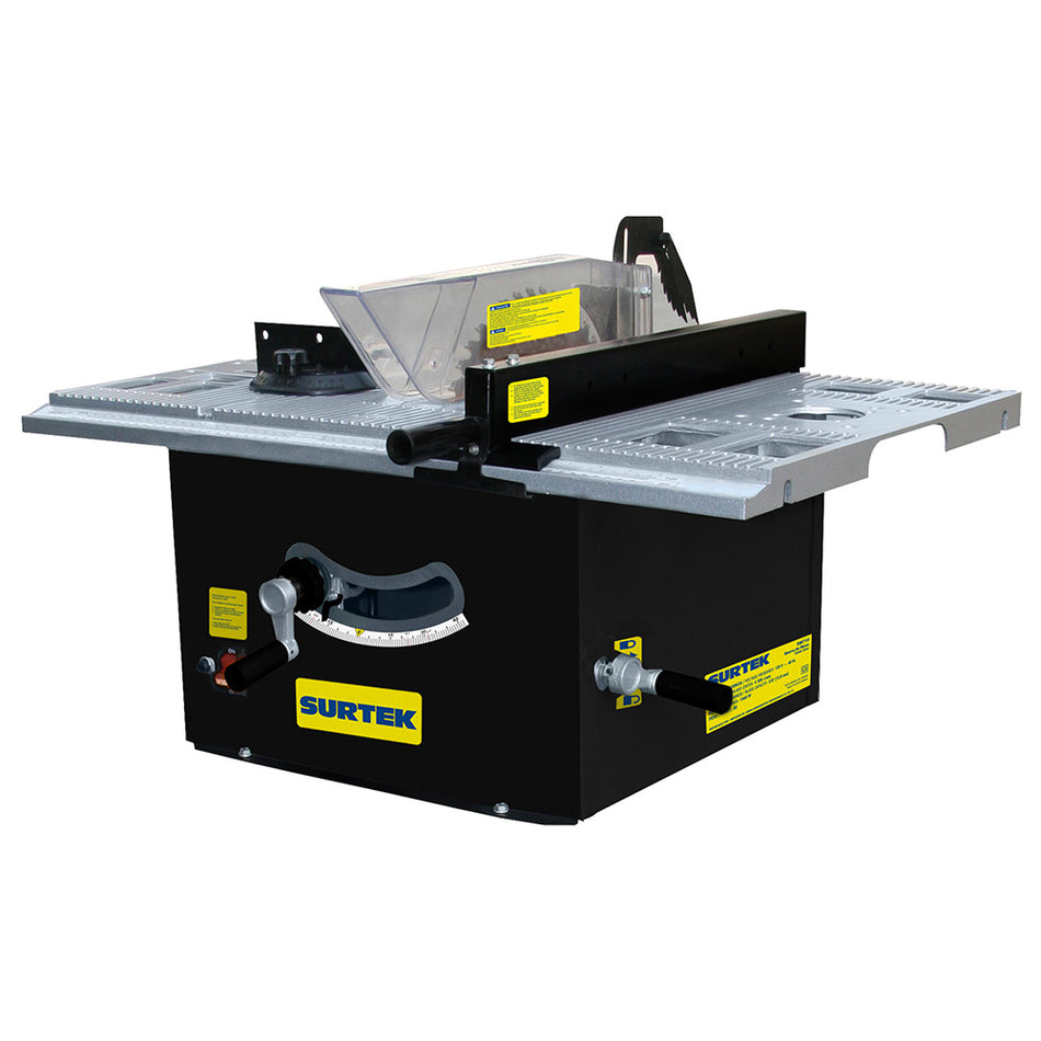 Sierra de mesa 10" 1560 W 120 V, 4800 RPM Surtek SM710