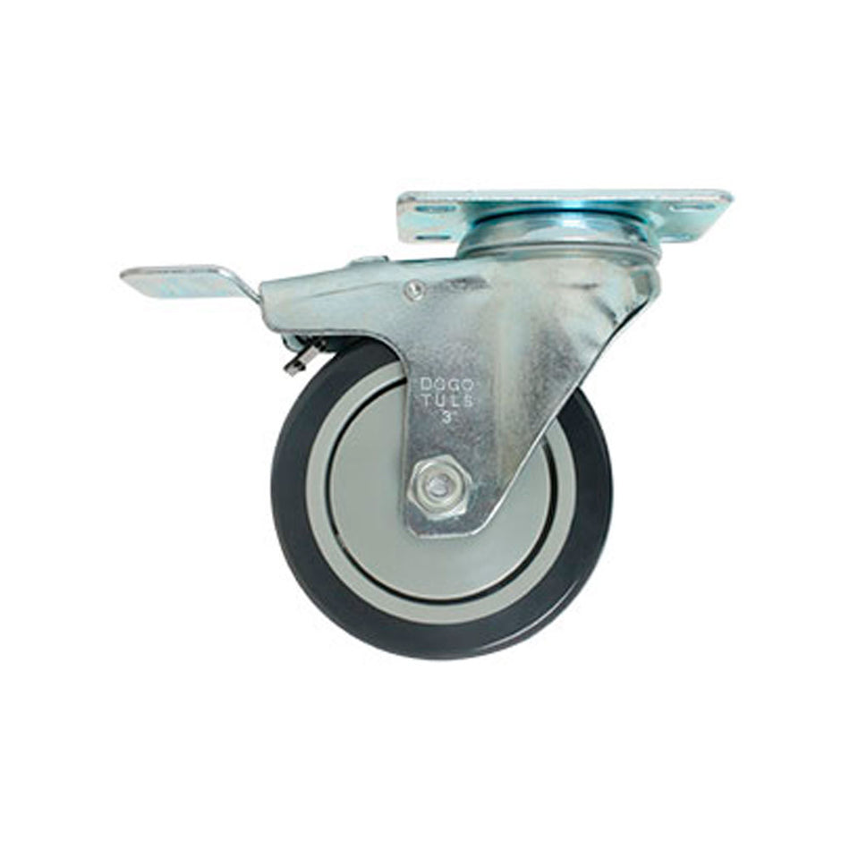 RODAJA PP  Y PU  GIRATORIA FRENO 3" DOGOTULS ZF5101