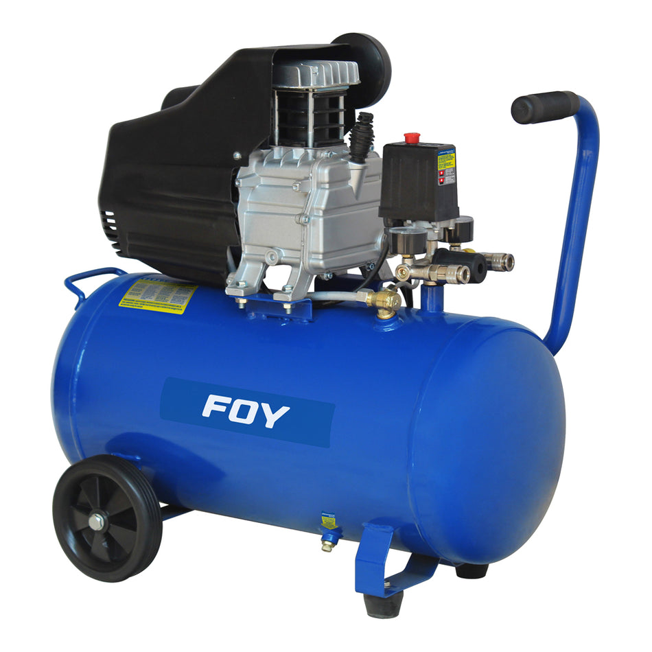 Compresor de aire eléctrico lubricado 40L, 1.5HP, 127V Foy COMP340