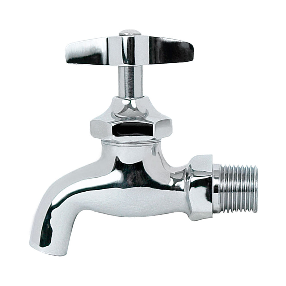 LLAVE TERMINAL GRANDE CROMADA, RUGO