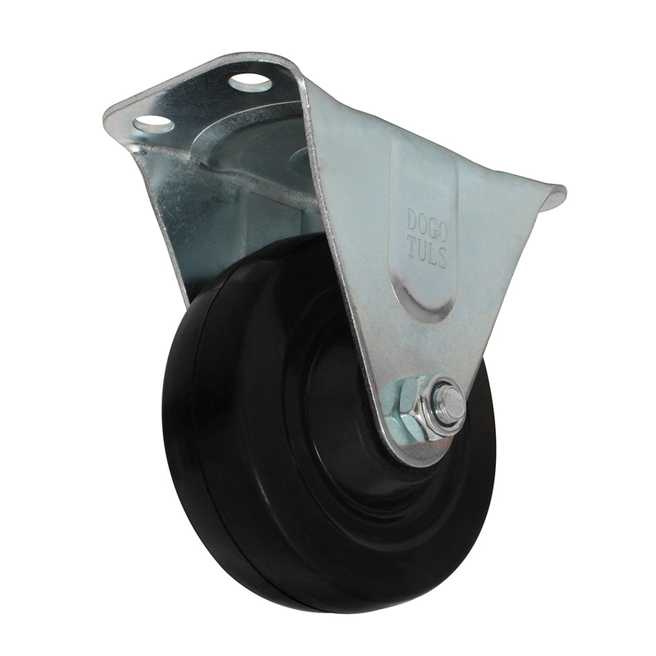RODAJA HULE NEGRO FIJA 4" BUJE DOGOTULS ZF5004
