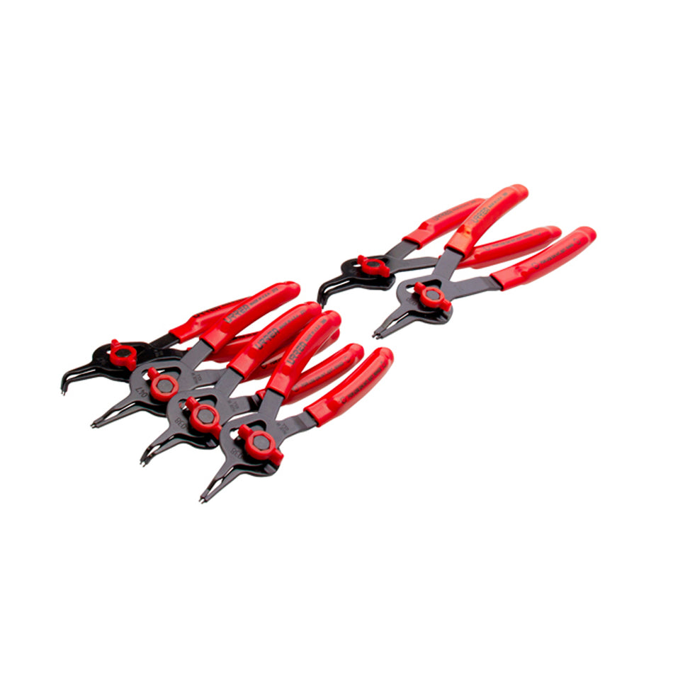 Juego de pinzas para anillos de retención convertibles con mariposa, 6 piezas Urrea 360A