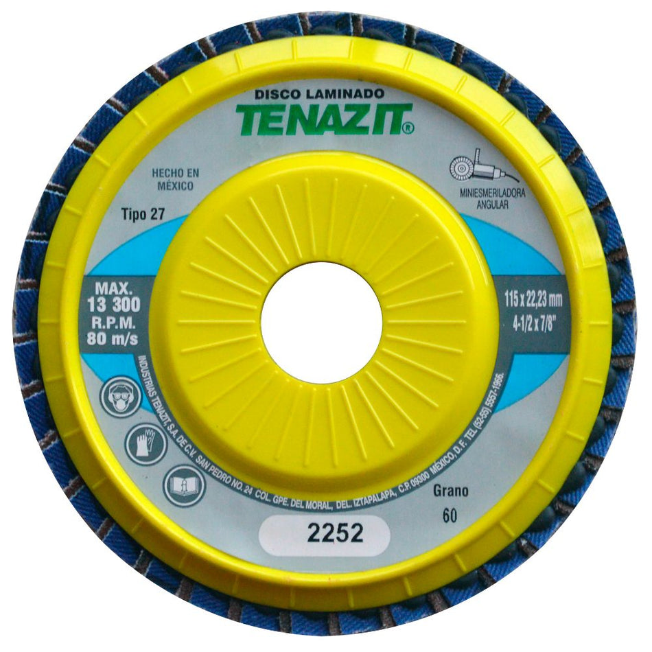 Disco laminado, especificación TZI60 - 0