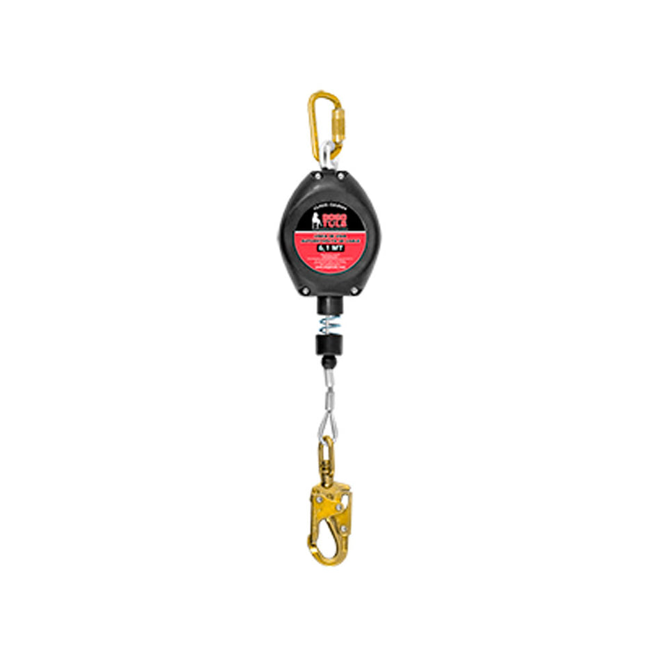 LINEA DE VIDA AUTORETRACTIL CABLE 6.1 MT DOGOTULS OA3024