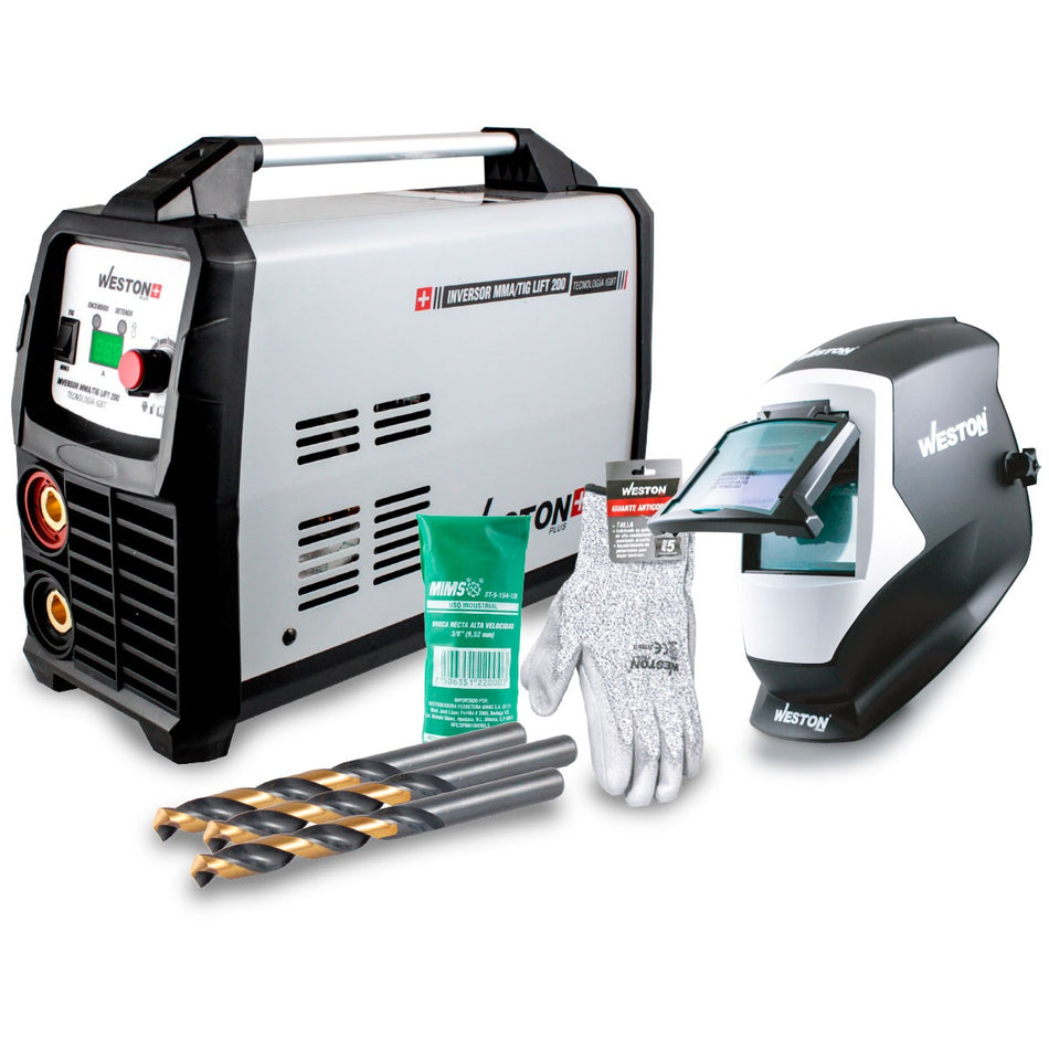 INVERSOR MMA 200AMP 110/220V 1 FASE IGBT