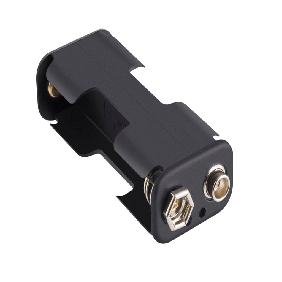 PORTA PILAS PARA 2 PILAS TIPO "AA" STEREN 258-802