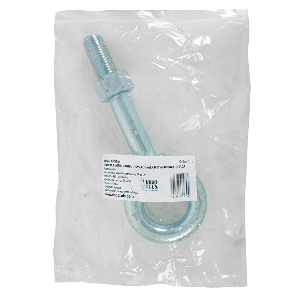 ARMELLA ACERO LARGA 1 X 6 FORJADA DOGOTULS SH5066