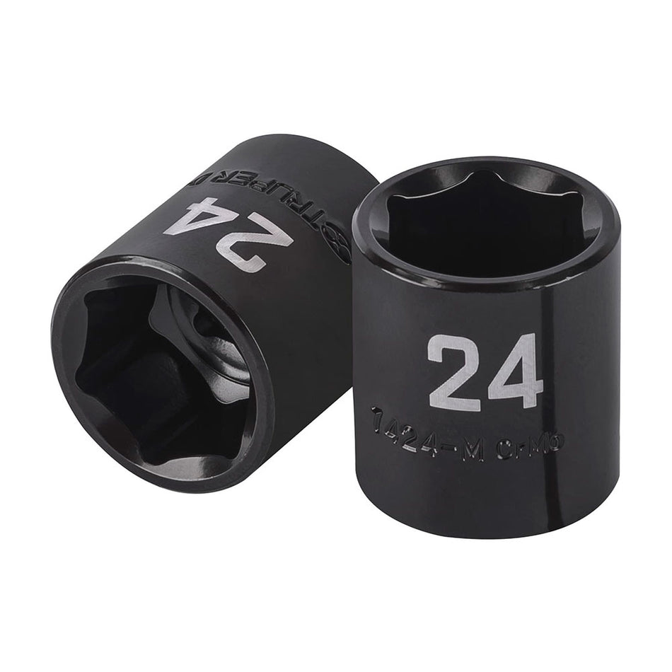 Dado de impacto de 24 mm, 6 puntas, cuad