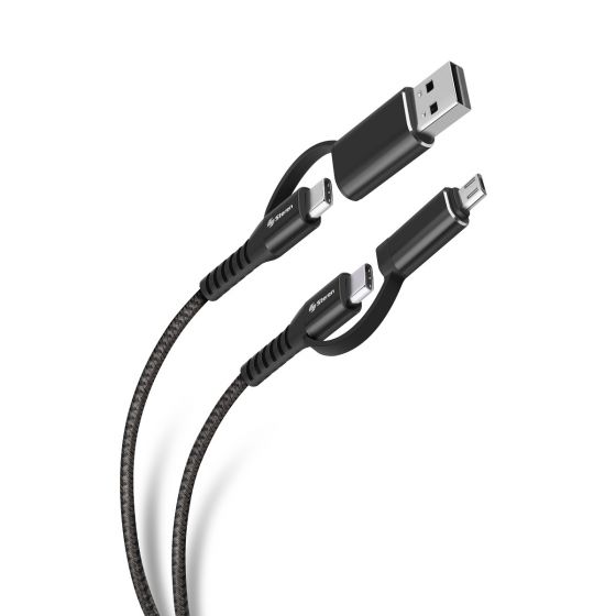 CABLE 4 EN 1. USB/USB A MICRO USB/USB